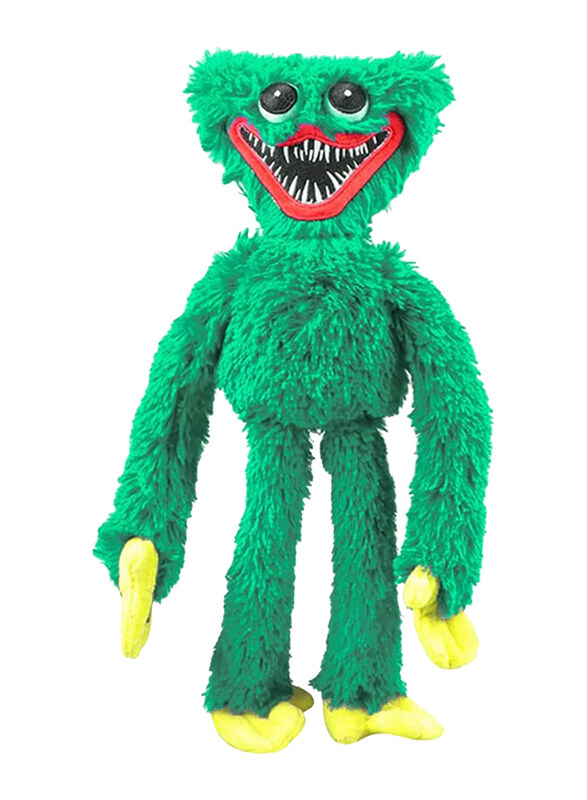 

Generic 16-Inch Green Poppy Playtime Huggy Wuggy Plush Doll Toy for Kids, Green