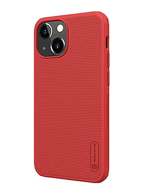 Nillkin Apple iPhone 13 Mini 5.4-inch Super Frosted Shield Pro Hard Mobile Phone Case Cover, Red