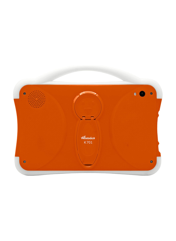 Wintouch K701 16GB Orange 7-inch Kid's Tablet with Educational Games, 1GB RAM, Zoom Class Enabled, WiFi + ‎Cellular