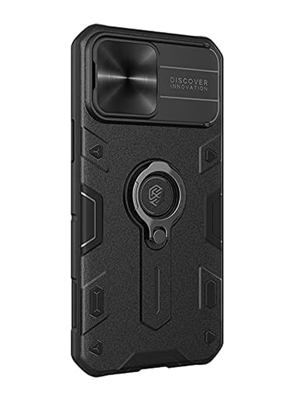 Nillkin Apple iPhone 13 Pro Max 6.7-inch CamShield Armor Case Hard Back Mobile Phone Case Cover, Black