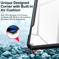 Xundd Apple iPad Air 4 10.9-inch 2020 Soft TPU Edge Bumper Case New with Screen Protector, Black