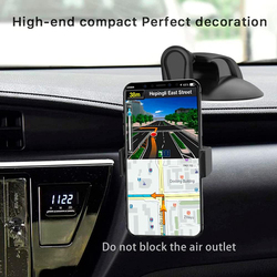 Yesido C43 Smart Car Holder for All Smartphones, Black