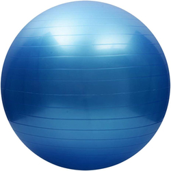 Lixada Anti-Burst Thickened Stability Balance Exercise Yoga Ball, 75cm, Blue