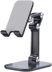 Yesido Universal Mobile Phone and 7.9-Inch Tablet Double Folding Free Rotation Support Stand, C104, Black