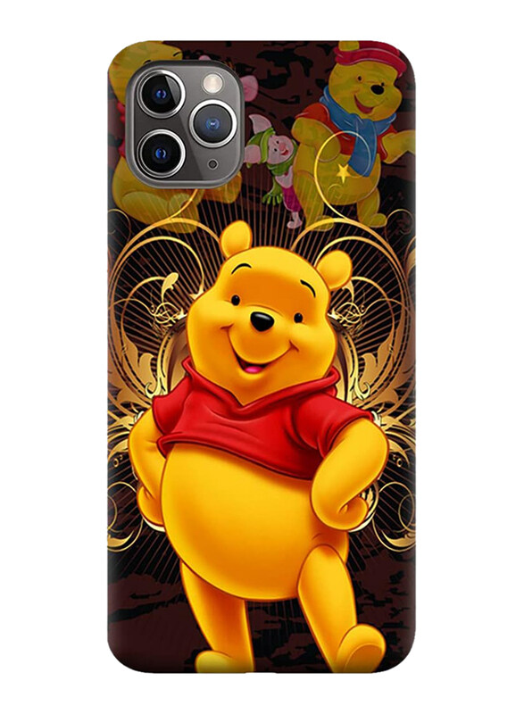 

Generic Apple iPhone 11 Pro Protective TPU Mobile Phone Case Cover with Winnie The Pooh Design, Multicolour