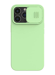 Nillkin Apple iPhone 13 Pro Silicone CamShield Silky Magnetic Mobile Phone Case Cover, Green