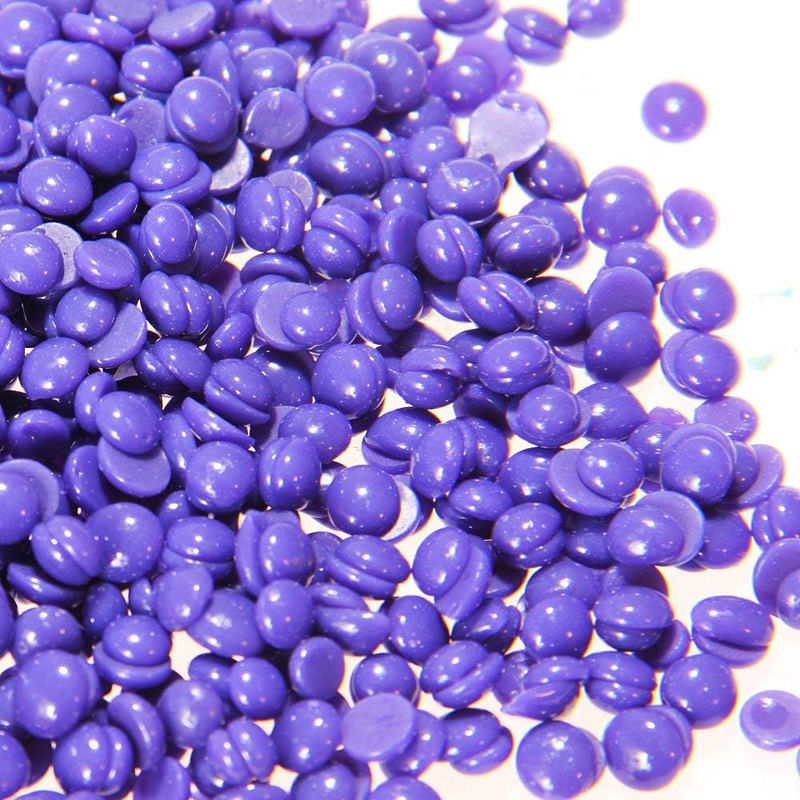 Hair Removal Lavender Hard Wax Beans, 300g, Purple