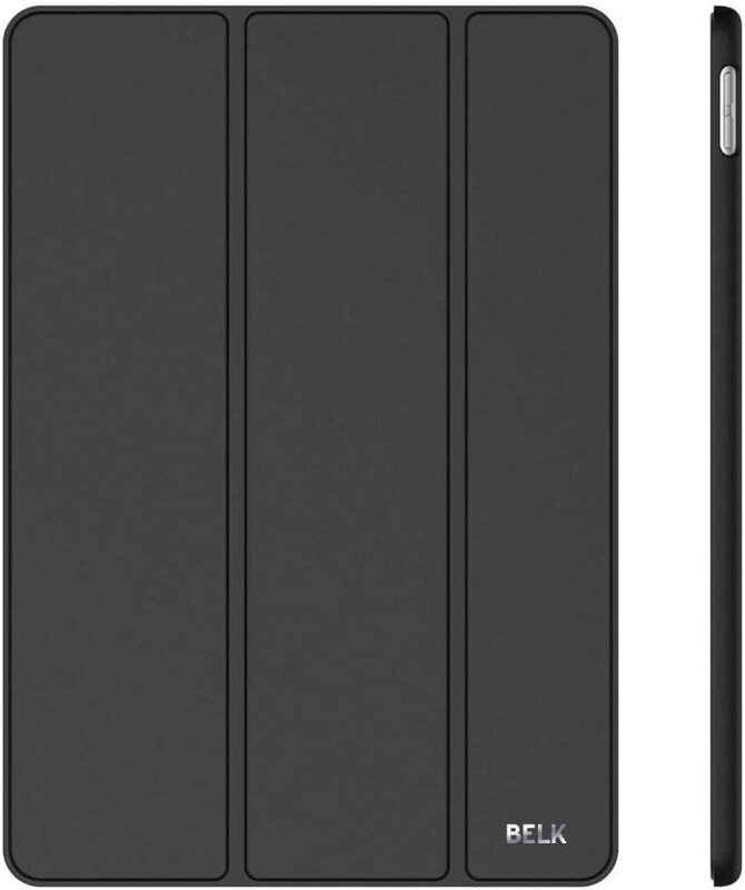 

Belk Apple Ipad Pro 10.5 Inch Tri-Fold Smart Leather Case Cover, Black