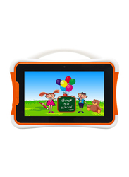 Wintouch K701 16GB Orange 7-inch Kid's Tablet with Educational Games, 1GB RAM, Zoom Class Enabled, WiFi + ‎Cellular