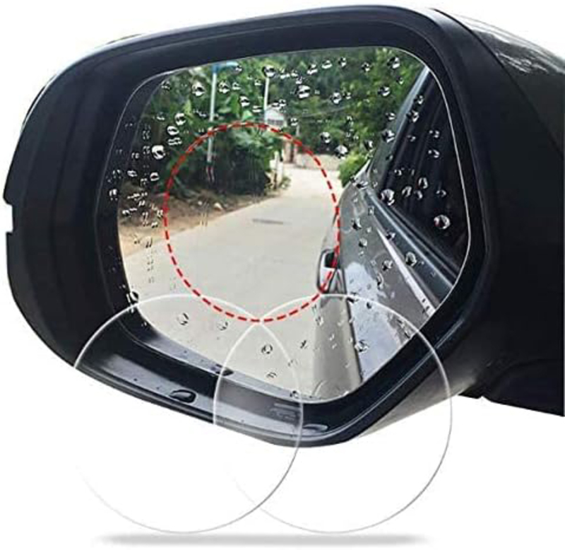 Anti-Fog Car Rear View Mirror Replacement, 9.5cm