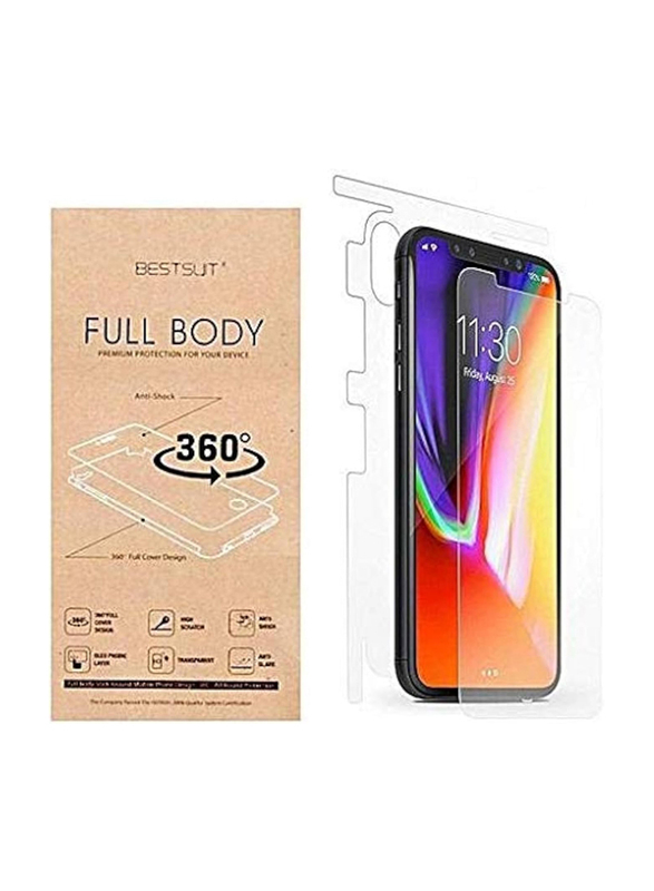 Samsung Galaxy J4 Plus Full Body Gelatinous Screen Protector, Clear