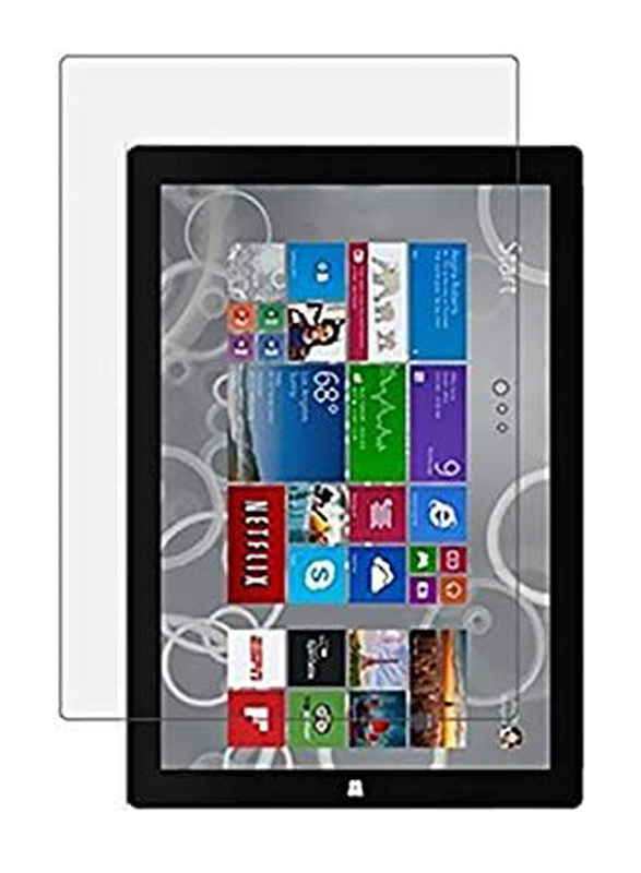 Pioneer Microsoft Surface Pro 3 Ultra Anti-Scratch Friendly Touching Tempered Screen Protector, Clear