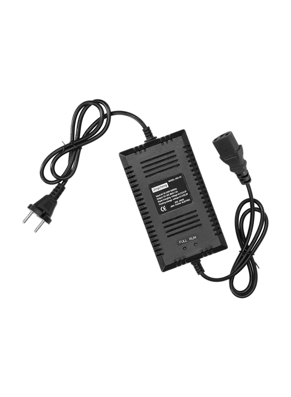 Electric Scooter Charger Electric Bike Battery Charger, Black