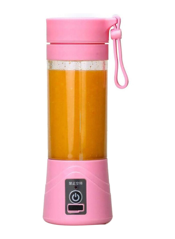 

Generic 380ml Electric Handheld Fruit Juicer, 150W, Pink