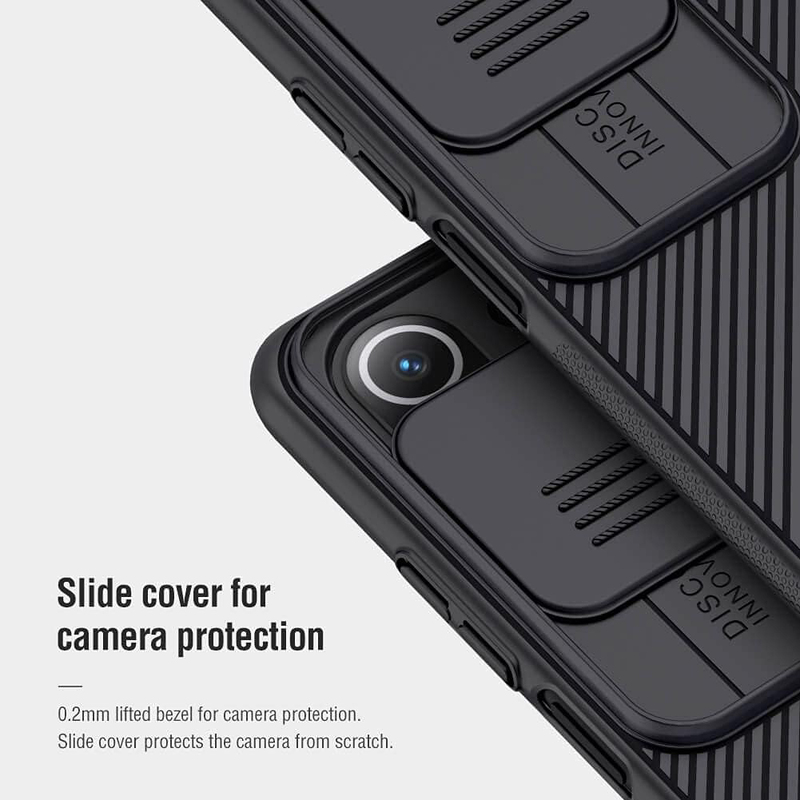 Nillkin Xiaomi Mi 11 Lite CamShield Mobile Phone Case Cover, Black