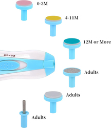 6 In 1 Baby Nail Electric Manicure Set for Kids