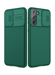 Nillkin Samsung Galaxy S21 Plus 6.7 Inch CamShield Pro Slider Camera Close & Open Double Layered Protection TPU + PC Case Cover, Dark Green