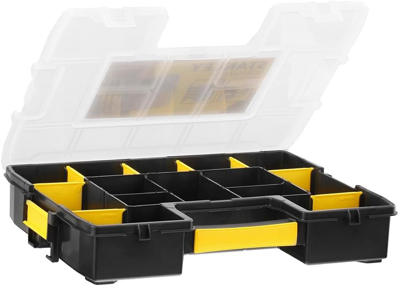 Stanley Sortmaster Junior Organizer, 1-97-483, Black/Clear