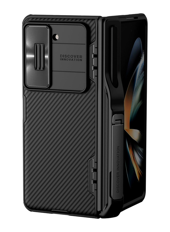 Nillkin Samsung Galaxy Z Fold 5 Aluminum Camshield Pro Mobile Phone Case Cover, Black