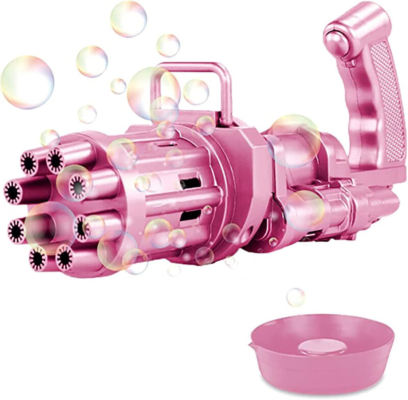 

Generic Electrical Mini Gatling Bubble Gun, Ages 10+