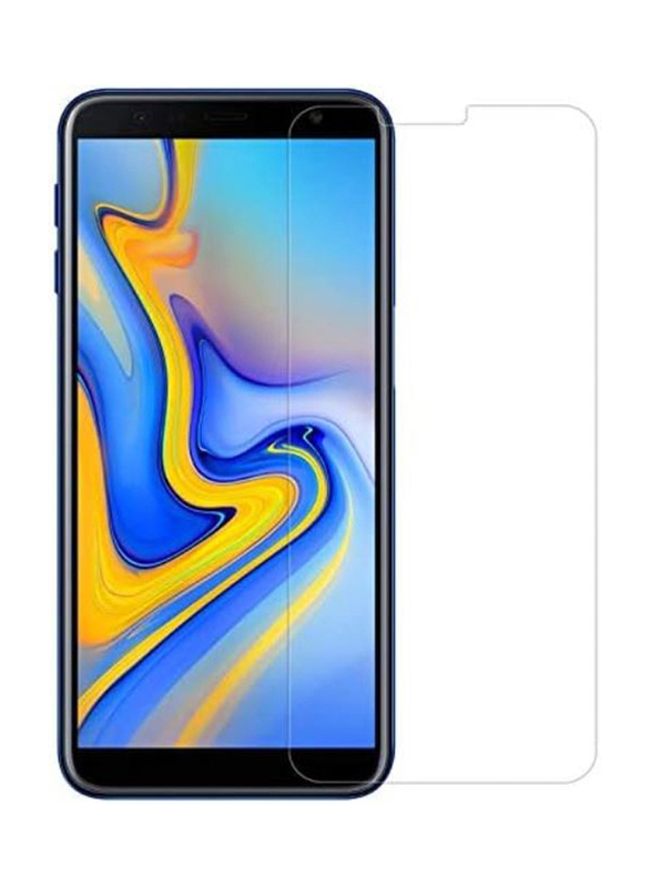 Samsung Galaxy J6 Plus Tempered Glass Screen Protector, Clear