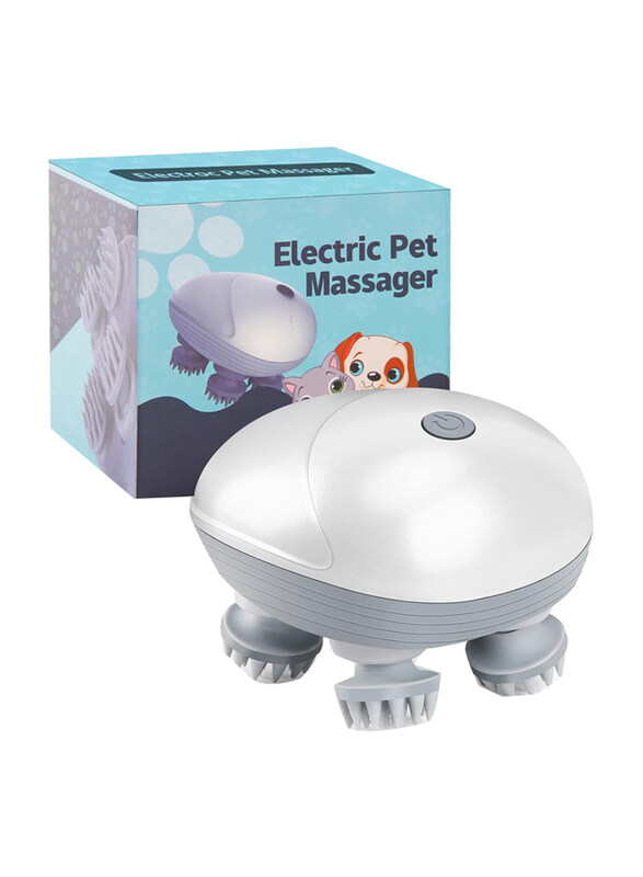 

Hiquay Electric Pet Massager for Dogs and Cats, Grey