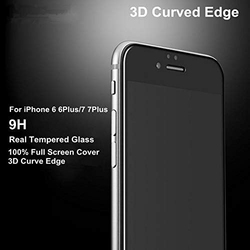 Apple iPhone 7 Plus Tempered Glass Protector with MAT Finish Back Cover, Clear