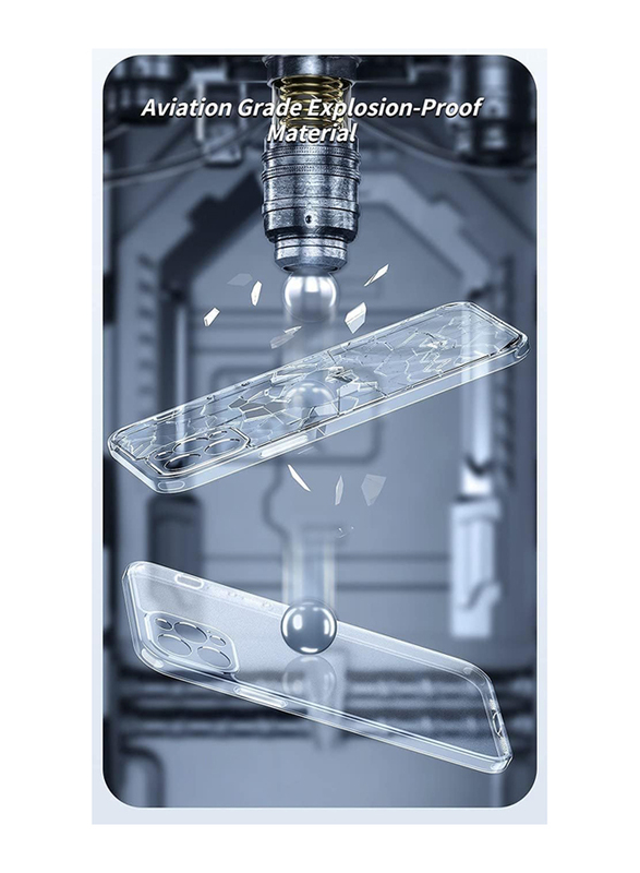 Xundd Apple iPhone 12 Pro Max TPU Mobile Phone Case Cover, Clear