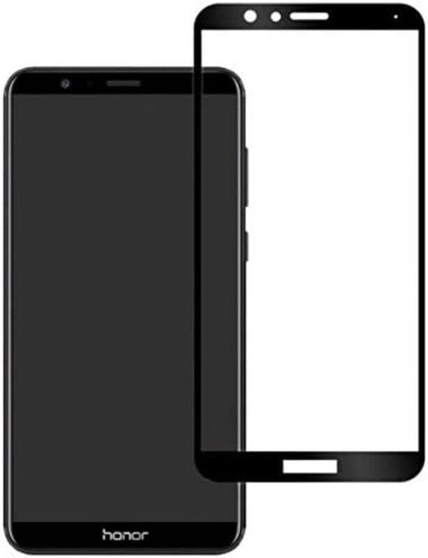 

Generic Honor 7X Full Tempered Glass Screen Protector, Black