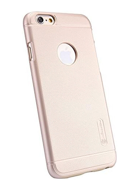 

Nillkin Apple iPhone 6 Plus/6s Plus Frosted Shield Mobile Phone Case Cover with Screen Protective Film & Phone Grip, Gold