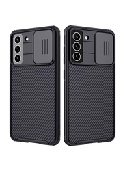 Nillkin Camshield Pro Slide Camera Protection Heavy Duty Shockproof Mobile Phone Case Cover with Camera Cover for Samsung Galaxy S21 FE 5G 6.4″, Black