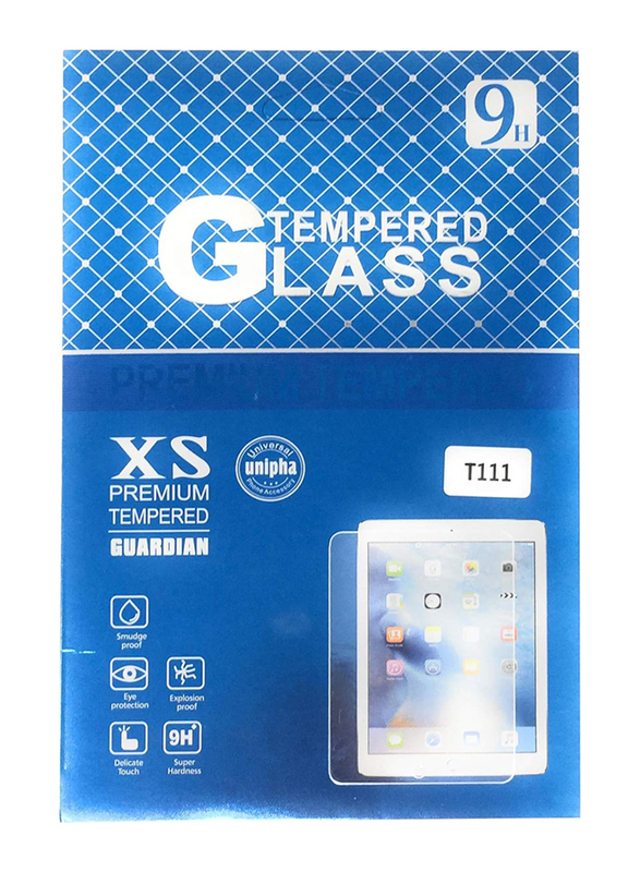 

9H Samsung Galaxy Tab 3 Lite Premium Tempered Glass Screen Protector, Clear