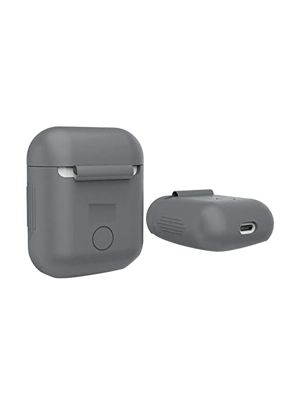 

Generic Ultra-Thin Protective Silicone Case Cover for Apple AirPods, Grey