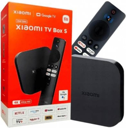 Xiaomi Mi Box S 2nd Gen 4K Ultra HD Streaming Media Player with Dual Band Connectivity, Black