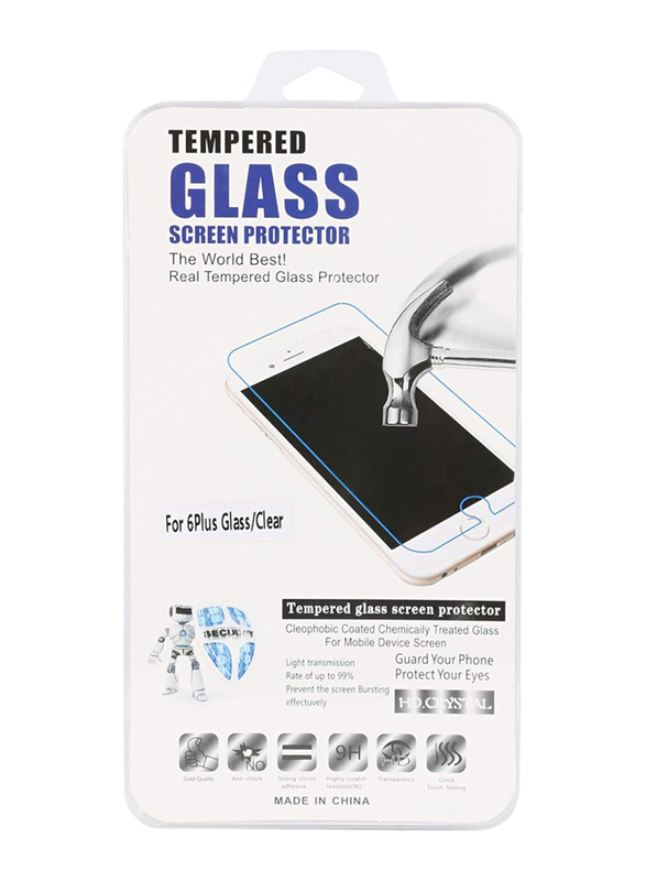 Apple iPhone 6 Plus Tempered Glass Screen Protectors, Clear