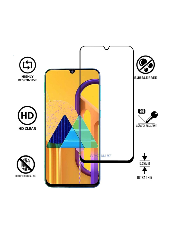 Coolbaby Samsung Galaxy M30s/ M30/ M31/ M21/ A30/ A30s/ A50/ A50s Tempered Glass Screen Protector, Clear