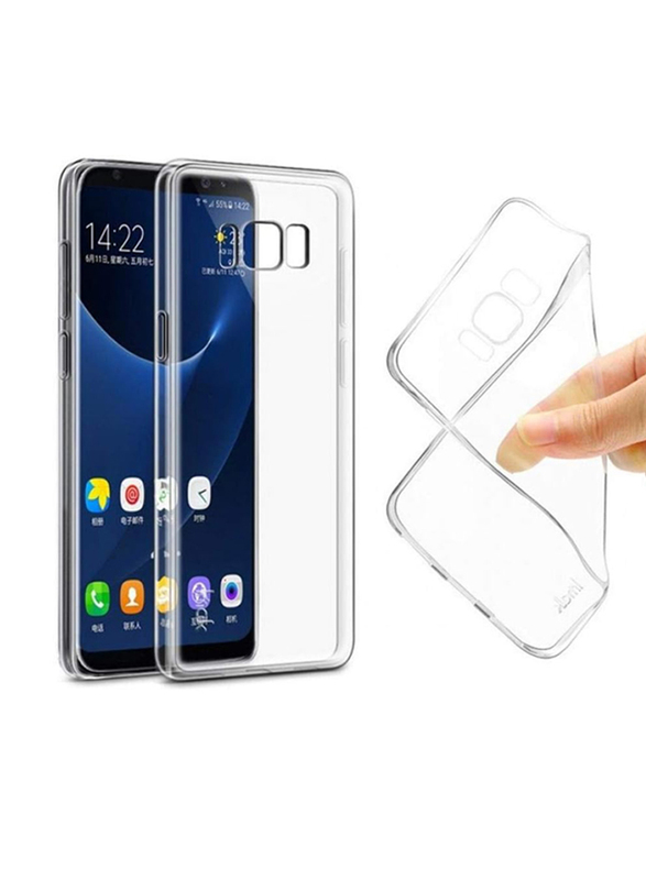 Samsung Galaxy S8 Plus Shockproof Silicone Mobile Phone Case Cover, Clear