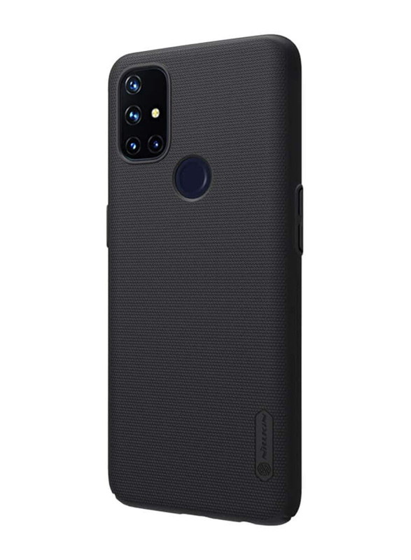 Nillkin OnePlus Nord N10 5G Super Frosted Shield Hard Slim Fit Designed Mobile Phone Case Cover, Black