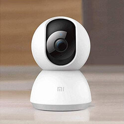 Xiaomi MI 1080P Smart Home Wireless Surveillance Camera with WiFi IP, Baby Monitor, HD Night Vision, Pan Tilt & 2-Way Audio, White