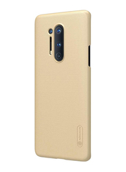 Nillkin OnePlus 8 Pro Super Frosted Shield Hard Mobile Phone Case Cover, Gold