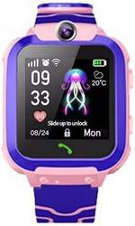 Kids Q12 Smartwatch, GPS, Pink/Blue