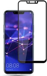 Huawei Mate 20 Lite 5D Mobile Phone Tempered Glass Screen Protector, Black/Clear