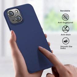 X-Level Apple iPhone 13 Anti- Drop TPU Mobile Phone Case Cover, Navy Blue