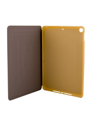 Kaku Apple iPad 8th Generation Protective Leather Tablet Case Cover, Brown