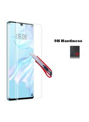 Huawei P30 Pro Full Coverage HD Hydrogel Anti-Fingerprint High Sensitivity Screen Protector, 2 Piece, Clear