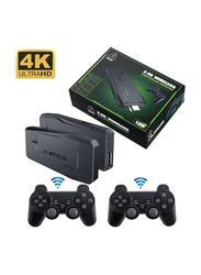 64G Retro Game Console, Black