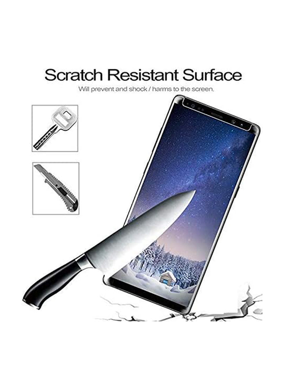 Samsung Galaxy Note 8 3D Tempered Glass Screen Protectors, Clear