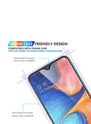 ELTD Samsung Galaxy A20e Anti-Scratch Full Coverage Tempered Glass Screen Protectors, 2 Pieces, Clear