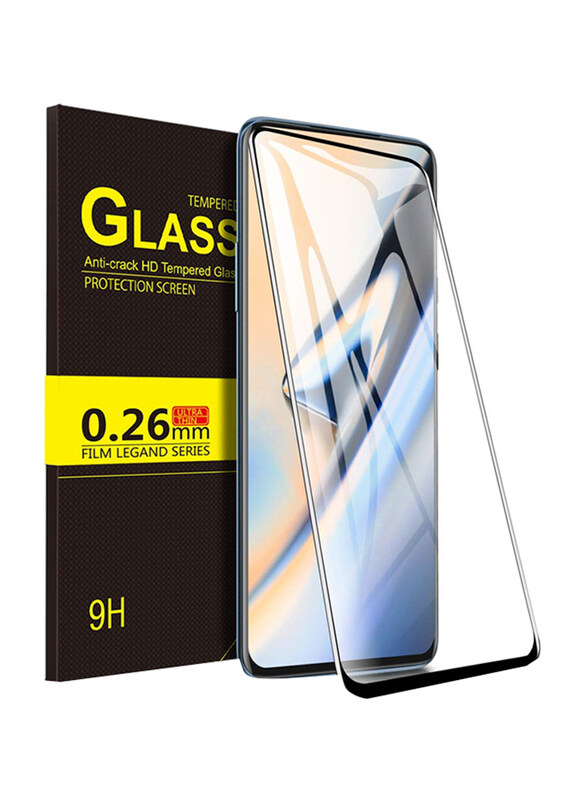 

ELTD OnePlus 7t 9H Hardness HD Bubble Free Screen Protector, Clear