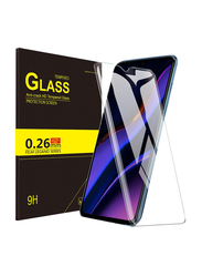 Kugi OnePlus 7t 9H Hardness HD Clear Easy & Bubble Free Installation Designed Tempered Glass Screen Protector, Clear